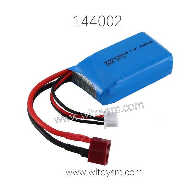 WLTOYS 144002 1/14 RC Car Parts A959-B-23 7.4V Battery 1500mAh