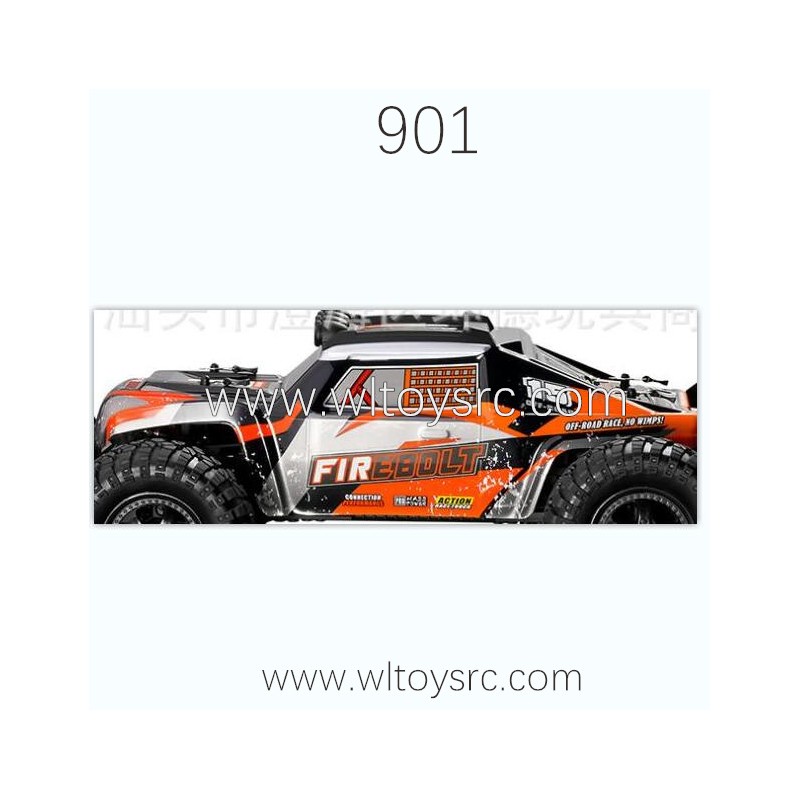 HBX 901A 901 Parts Car Shell