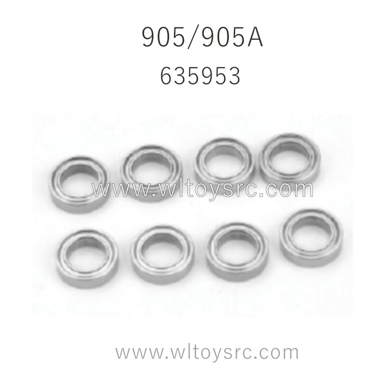 HBX 905 905A RC Car Parts Ball Bearings 635953