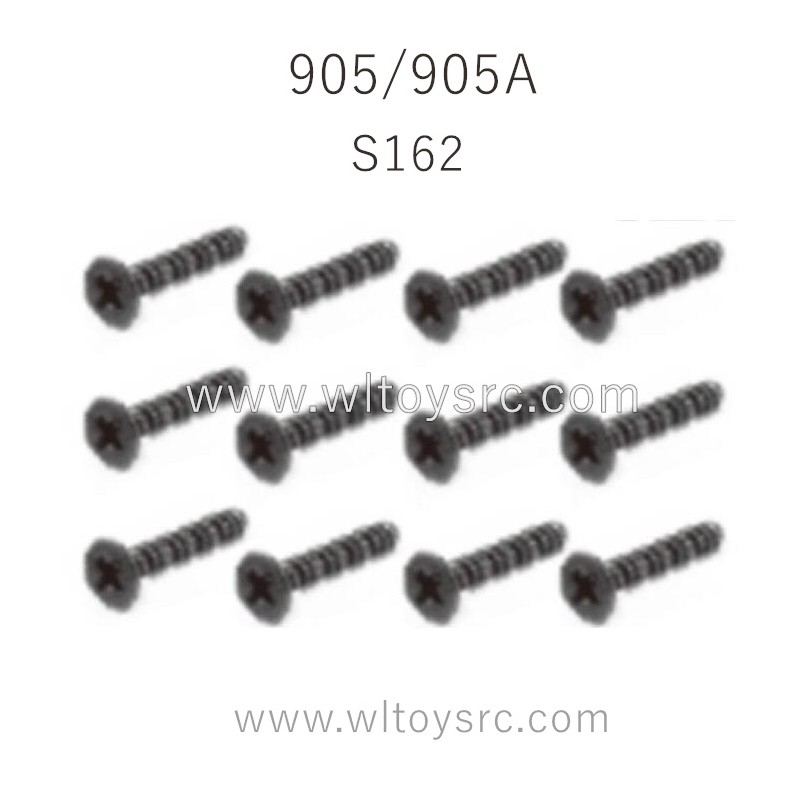 HBX 905 905A Parts Screws 2.6X18mm S162