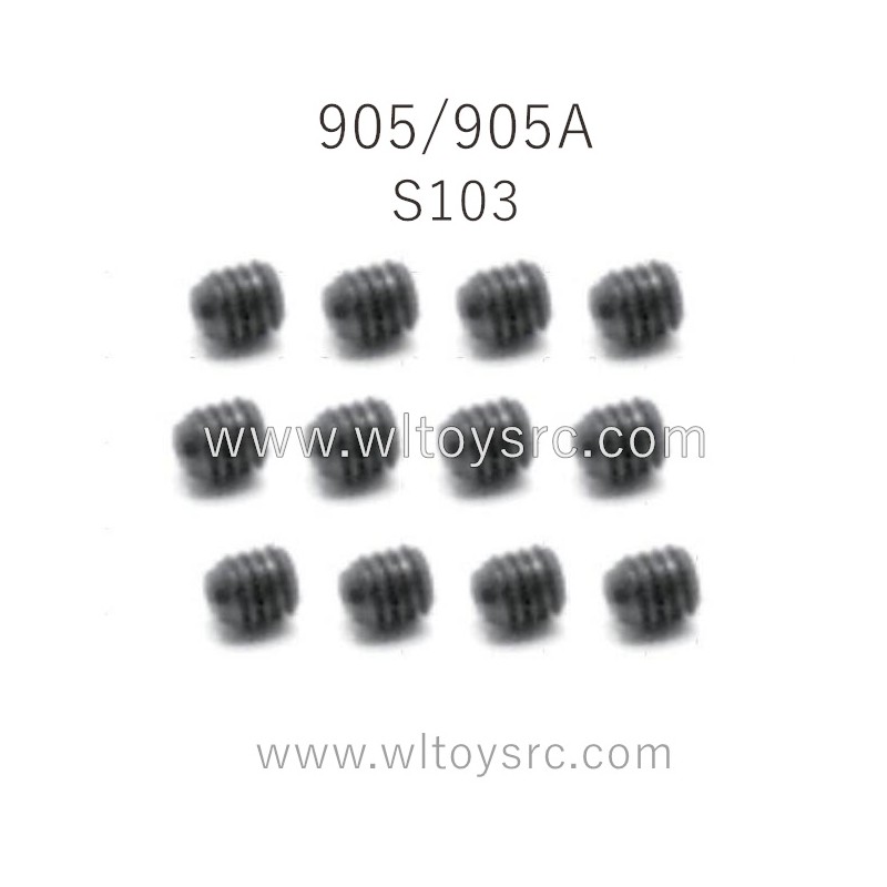 HBX 905 905A Parts Screw M2.5X2.5mm S103