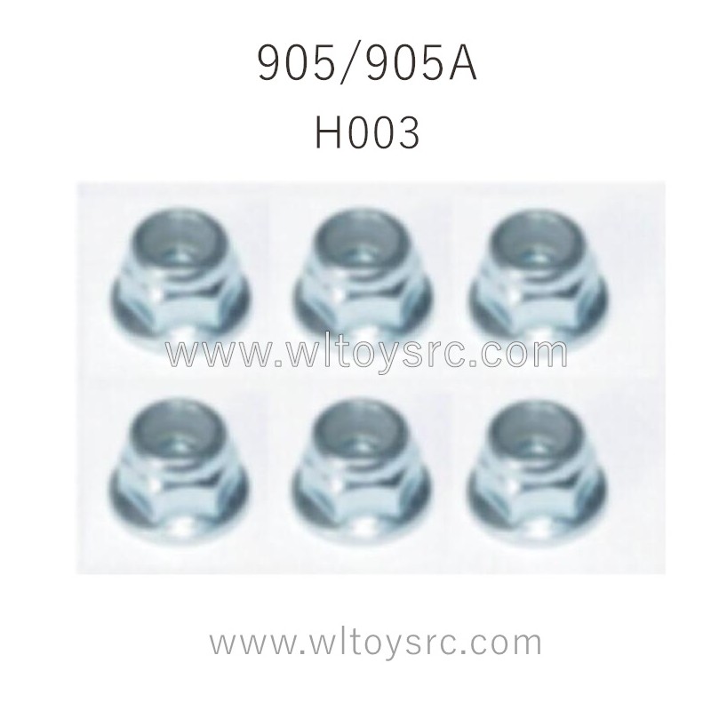 HBX 905 905A Parts Flange Locknut M4 H003