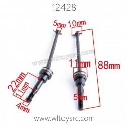 WLTOYS 12428 Spare Parts, Front Transmission Shaft