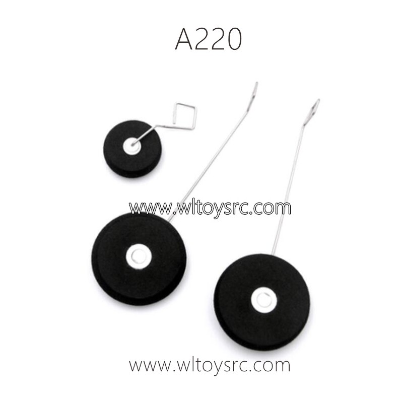 WLTOYS A220 P40 Fighter Plane Parts A220-0009 Landing Gear