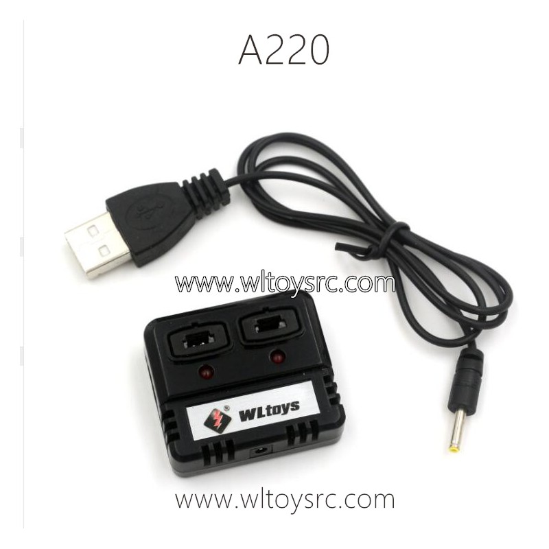 WLTOYS A220 P40 Plane Parts USB Charger set