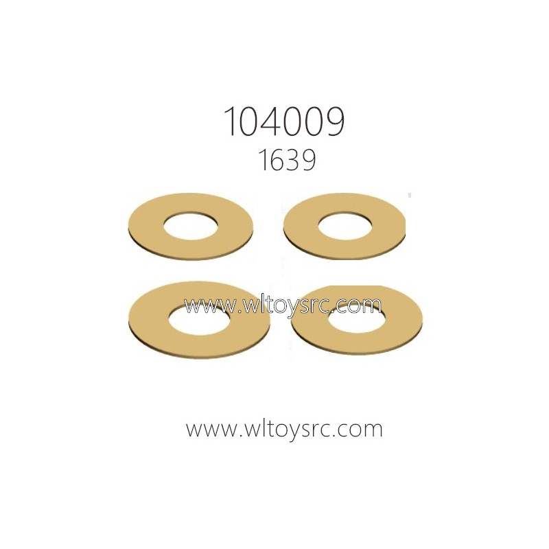 WLTOYS 104009 Parts 1639 Gasket 8.0x5.1x0.5