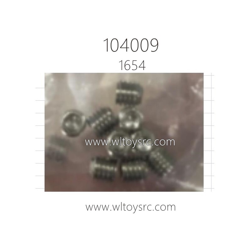 WLTOYS 104009 Parts 1654 Hexagon Socket Screws