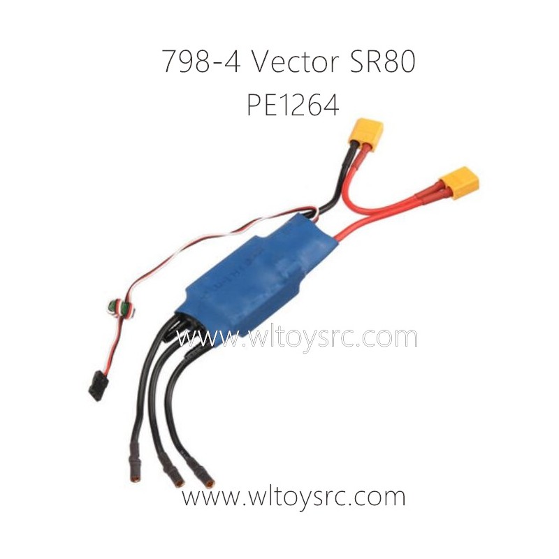 VOLANTEX 798-4 RC Boat Parts PE1264 40A Brushless ESC