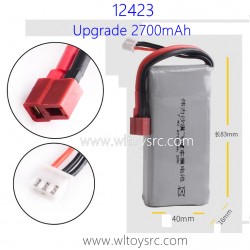 WLTOYS 12423 RC Car Upgrade Battery 2700mAh