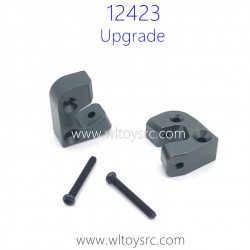 WLTOYS 12423 Upgrades Parts Rear Axle Fixing Seat Titanium