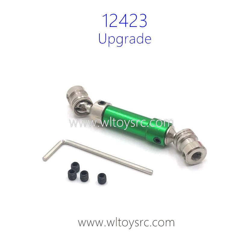 WLTOYS 12423 Upgrade Parts Bone Dog Shaft with Tool Green