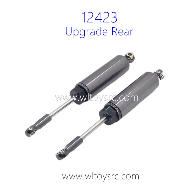 WLTOYS 12423 Upgrade Parts Rear Shocks Full Alloy Titanium