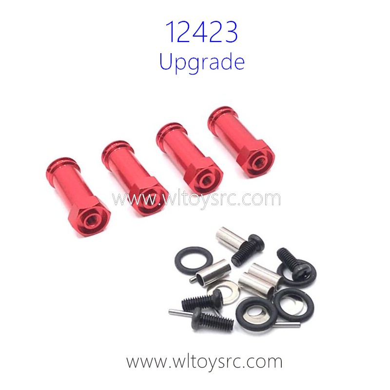 WLTOYS 12423 Upgrade Extended contactor Red