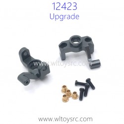 WLTOYS 12423 Upgrade Parts Front Steering Cups titanium