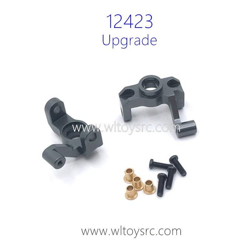 WLTOYS 12423 Upgrade Parts Front Steering Cups titanium