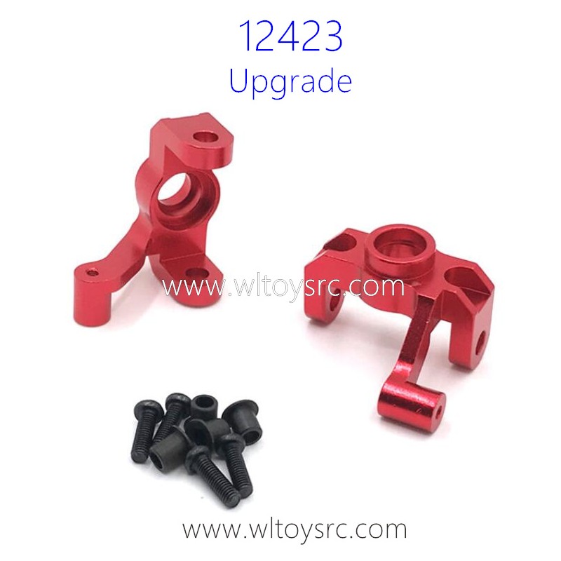 WLTOYS 12423 Upgrade Parts Front Steering Cups Red