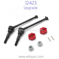 WLTOYS 12423 Upgrade RC Car Upgrade Bone Dog Shaft Red