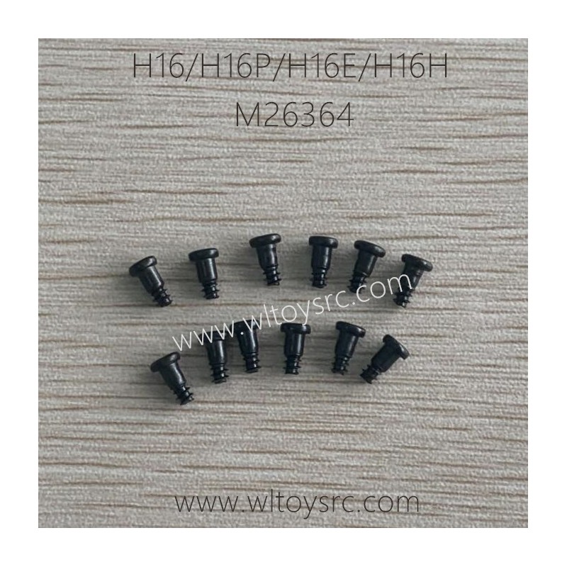 MJX Hyper Go RC Car Parts M26364 Step flat end screw