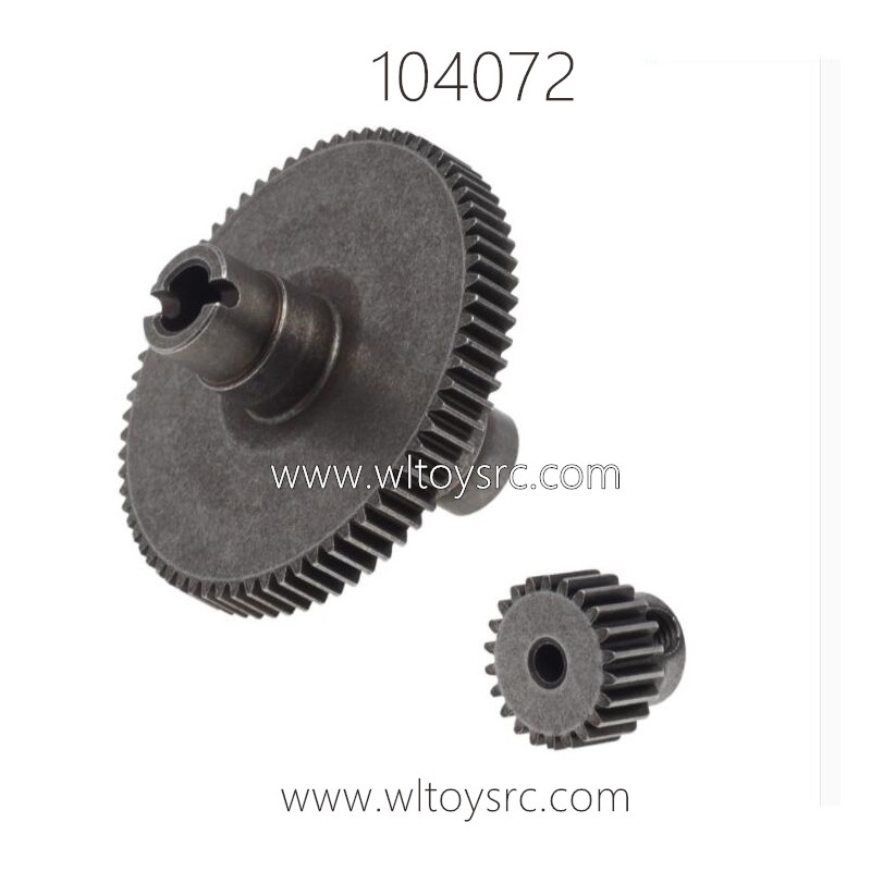 WLTOYS 104072 Parts 1874 Spur Gear and Motor Gear