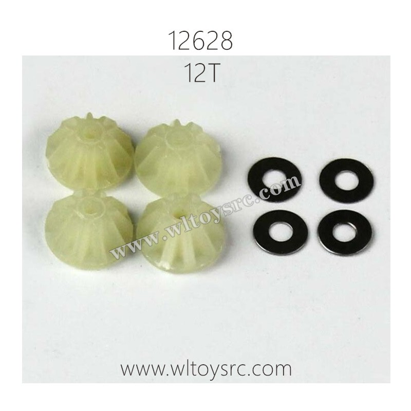 WLTOYS 12628 Parts, 12T Differential mini Bevel