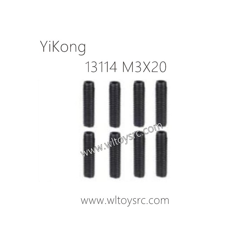 13114 Machine Screw M3X20 Parts for YIKONG RC Car