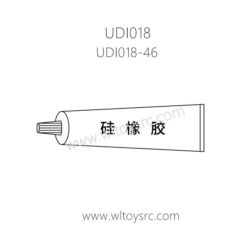 UDIRC UDI018 Boat Parts UDI018-46 Silicone Rubber