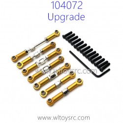 WLTOYS 104072 Upgrade Parts Connect Rod Kit Gold