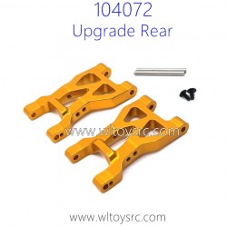 WLTOYS 104072 Drift RC Car Upgrade Parts Rear Swing Arm Gold