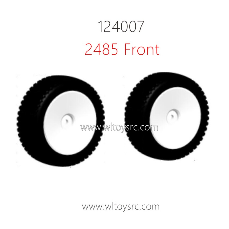 WLTOYS 124007 RC Car Parts 2485 Front Wheels