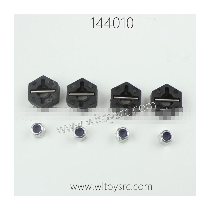 WLTOYS 144010 RC Car Parts 1266 Hex Nut Kit