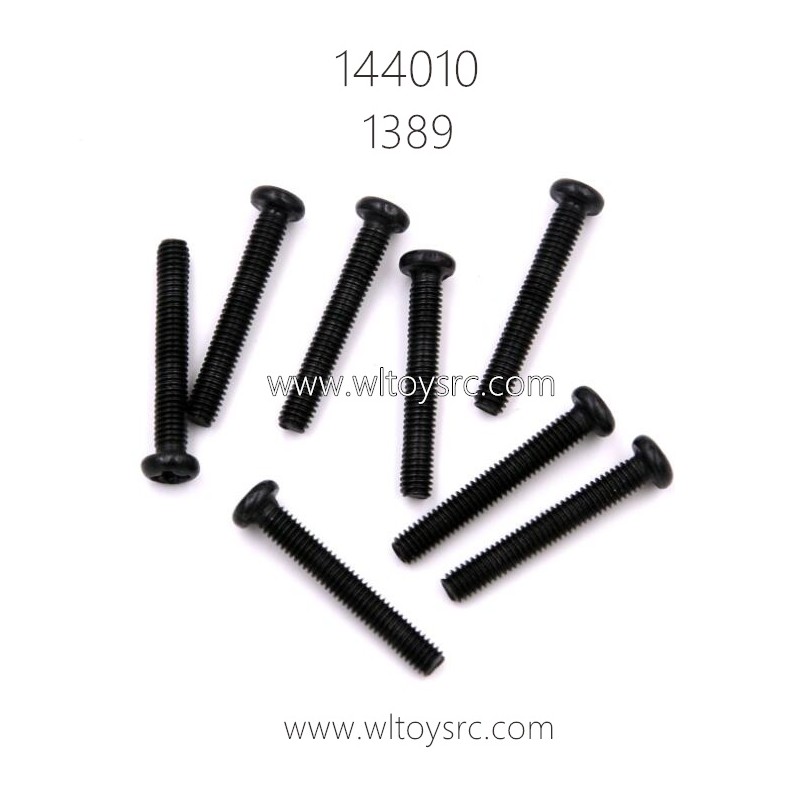 WLTOYS 144010 RC Buggy Parts 1389 Screw 3x20PM D5