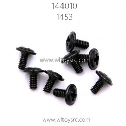 WLTOYS 144010 RC Buggy Parts 1453 2X4 PWM5 Cross Round Head Machine Screws