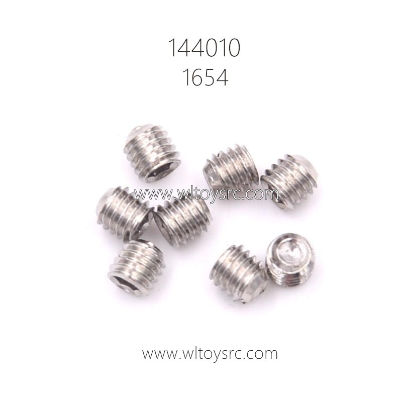 WLTOYS 144010 RC Buggy Parts 1654 mini Screw 3X3