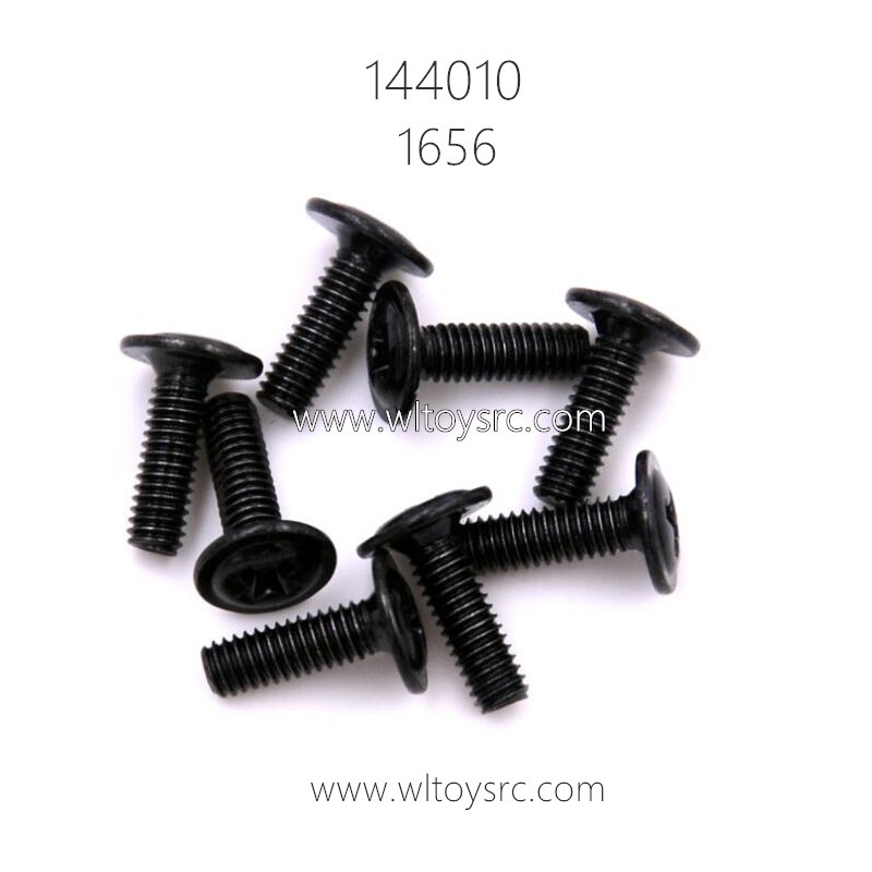 WLTOYS 144010 RC Buggy Parts 1656 Screw ST2.5X8PWM