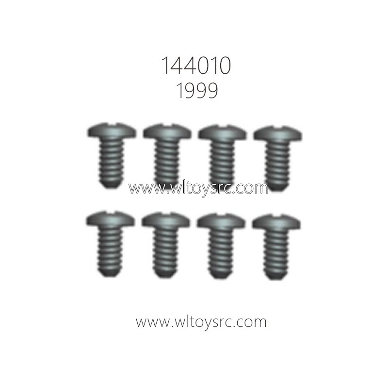 WLTOYS 144010 1/14 RC Buggy Parts 1999 Screw 2.3X4PWB8