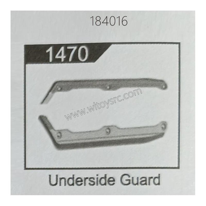 WLTOYS 184016 RC Car Parts 1470 Underside Guard