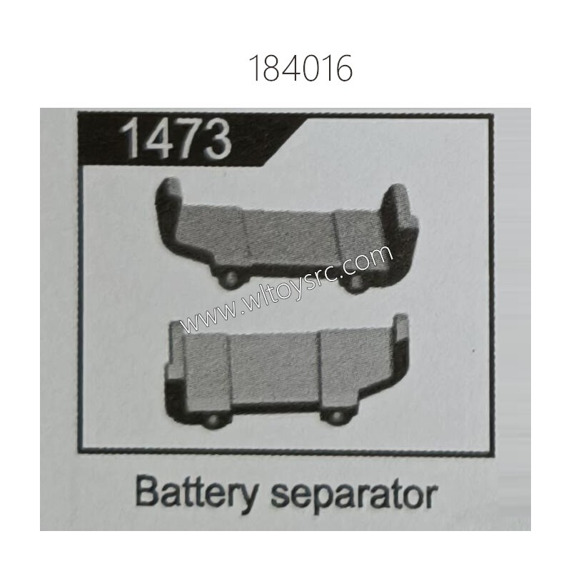 WLTOYS 184016 RC Car Parts 1473 Battery Separator