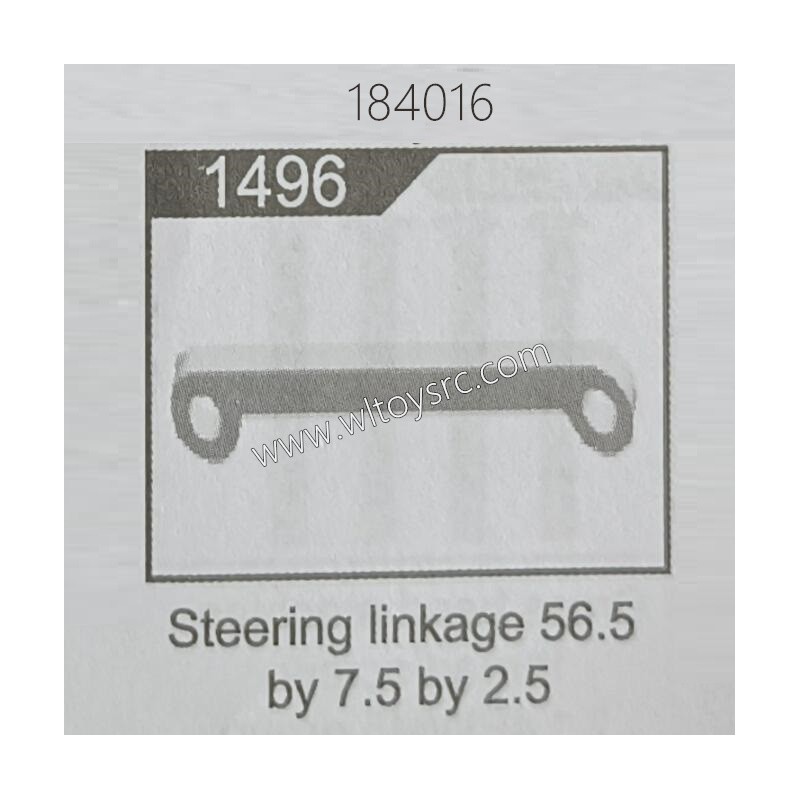 WLTOYS 184016 RC Car Parts 1496 Steering Linkage