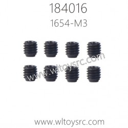 WLTOYS 184016 RC Car Parts 1654 M3 machine screw 3X3