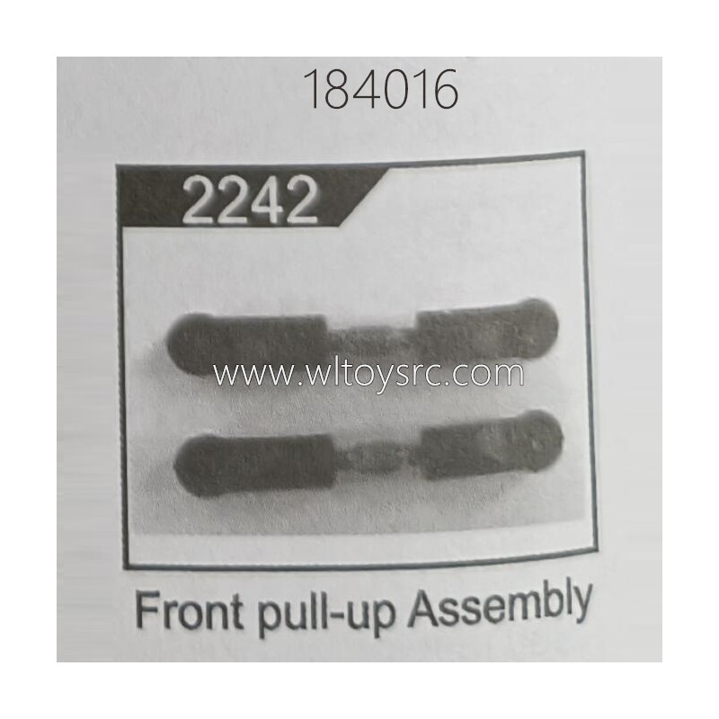 WLTOYS 184016 RC Car Parts 2242 Front Pull-up Assembly