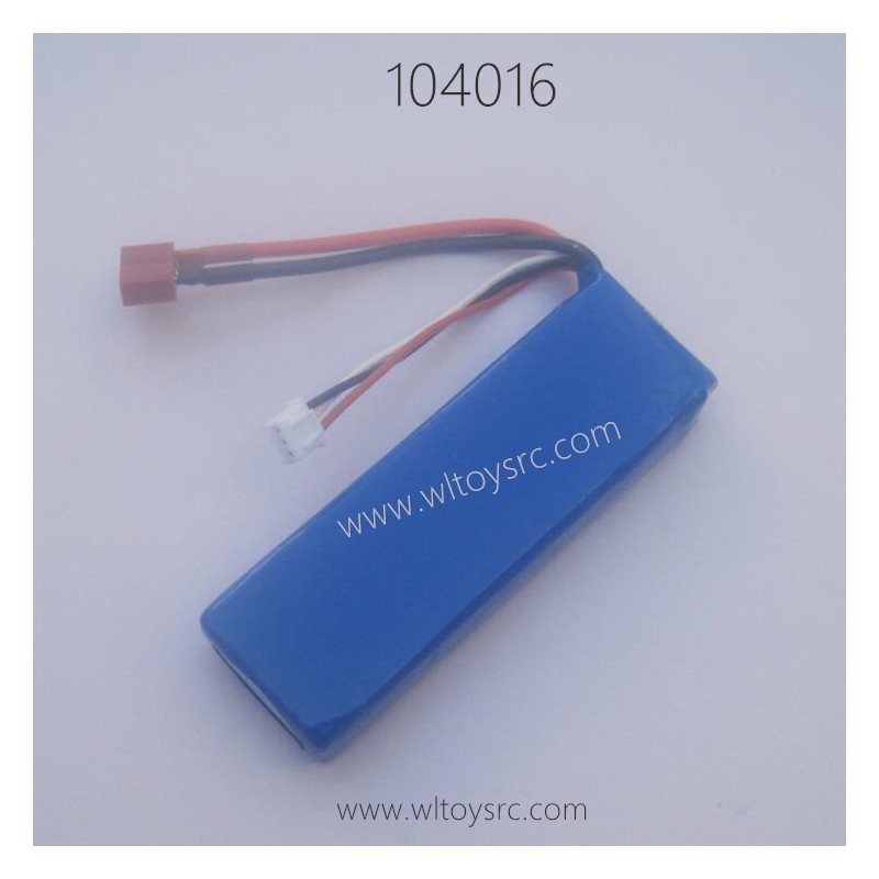 WLTOYS 104016 Parts 1652 Battery 7.4V 2200mAh 18650 Group