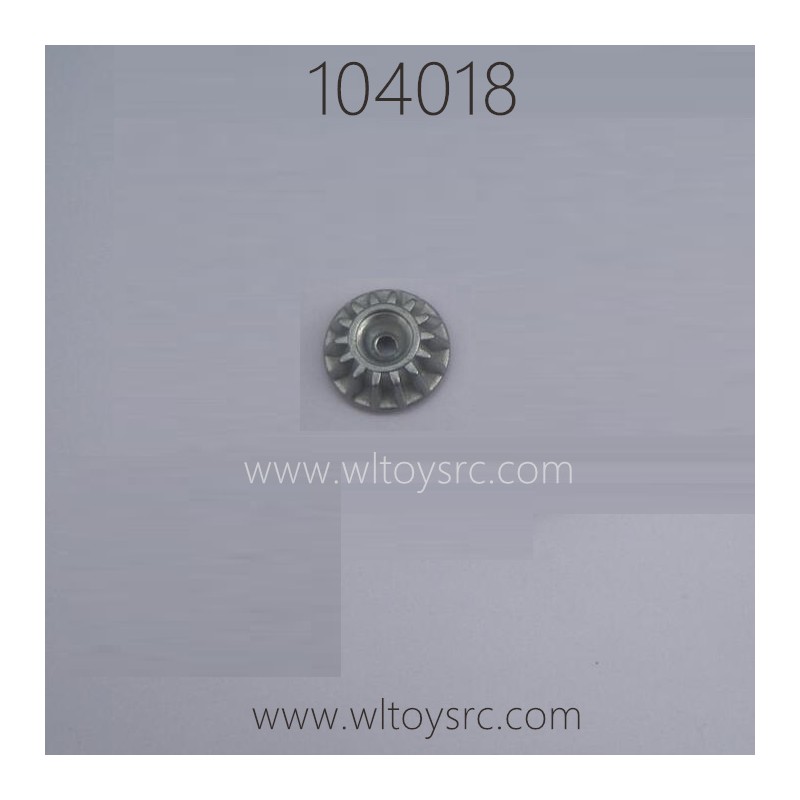 WLTOYS 104018 1/10 RC Truck Parts 2228 Zinc Alloy Drive Bevel Gear