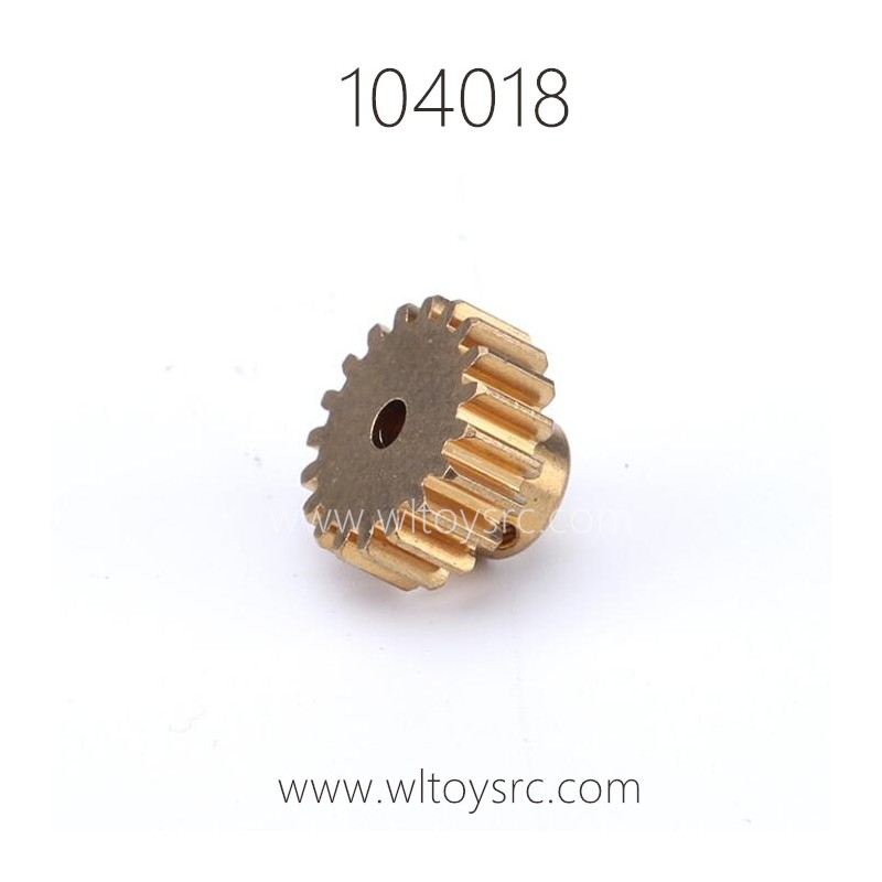 WLTOYS 104018 1/10 RC Truck Parts 2229 19T Motor Gear