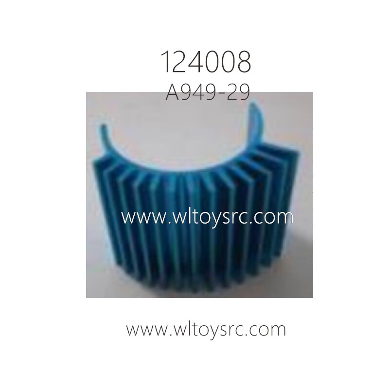 WLTOYS 124008 1/12 RC Car Parts A949-29 Motor Heat Sink