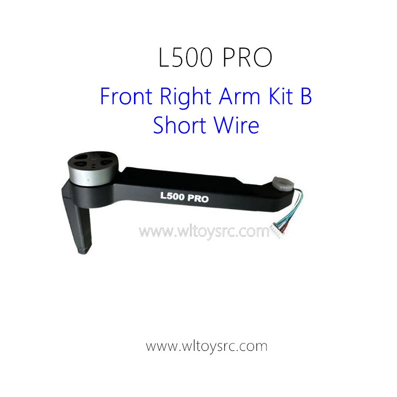 LYZRC L500 PRO Parts Front Right Arm B Short Wire