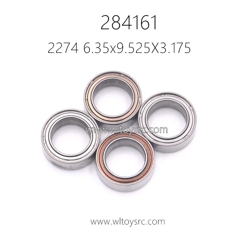 WLTOYS 284161 Racing RC Car Parts 2274 6X10X3 Bearing Set