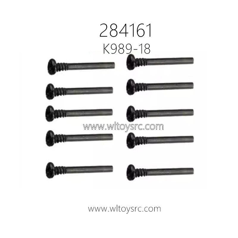 WLTOYS 284161 Racing RC Car Parts K989-18 M1.5X14PB Half thread Screw