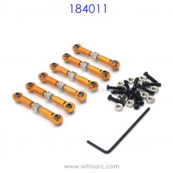 WLTOYS 184011 RC Car Upgrade Parts Metal Connect Rod set