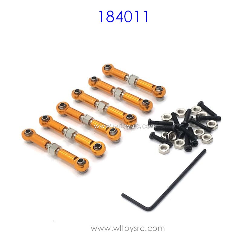 WLTOYS 184011 RC Car Upgrade Parts Metal Connect Rod set