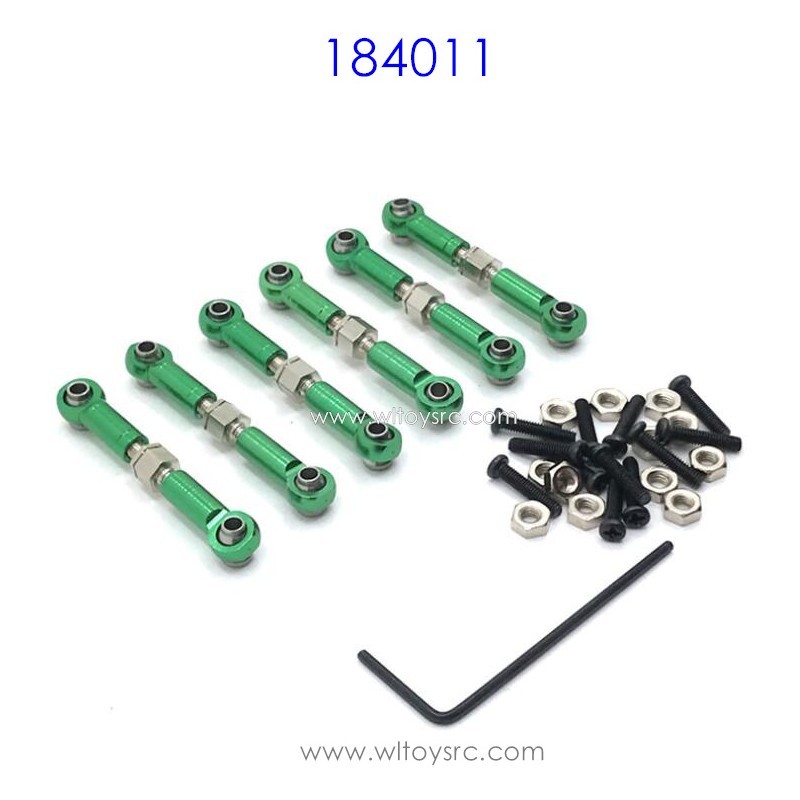 WLTOYS 184011 RC Truck Upgrade Parts Metal Connect Rod set